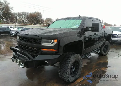 2016 Chevrolet Silverado K1500 Lt из США, поврежденный, VIN 3GCUKREC6GG162482